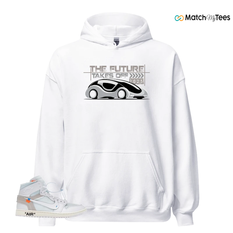 NEKE AIR JORDAN 1 RETRO HIGH OG VIRGIL ABLOH ARCHIVE ALASKA SNEAKER Matching Tees hoodie