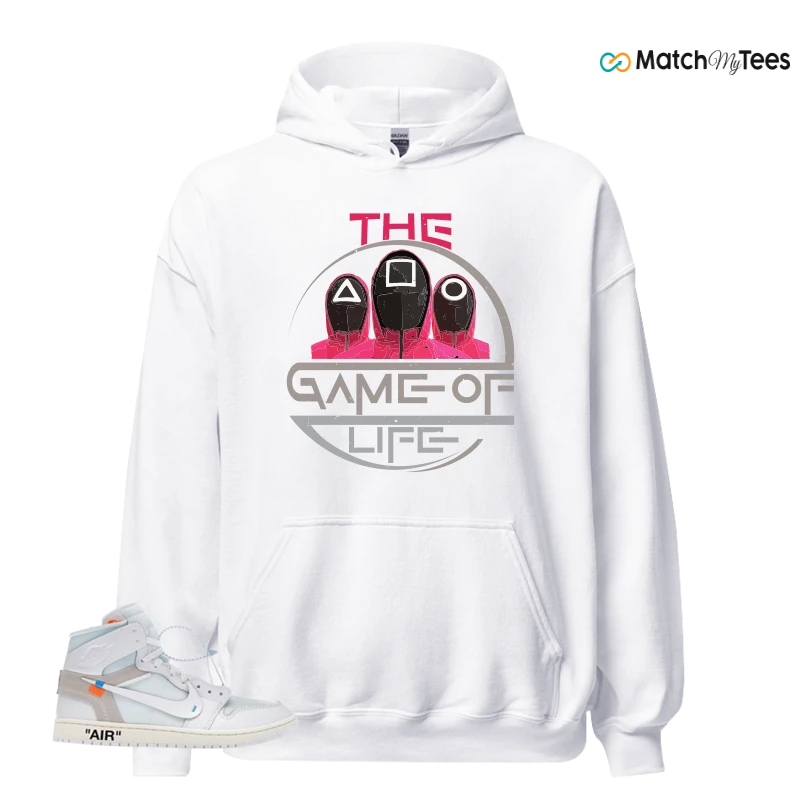 NEKE AIR JORDAN 1 RETRO HIGH OG VIRGIL ABLOH ARCHIVE ALASKA SNEAKER Matching Tees hoodie