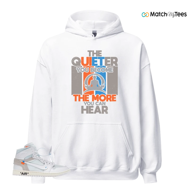 NEKE AIR JORDAN 1 RETRO HIGH OG VIRGIL ABLOH ARCHIVE ALASKA SNEAKER Matching Tees hoodie
