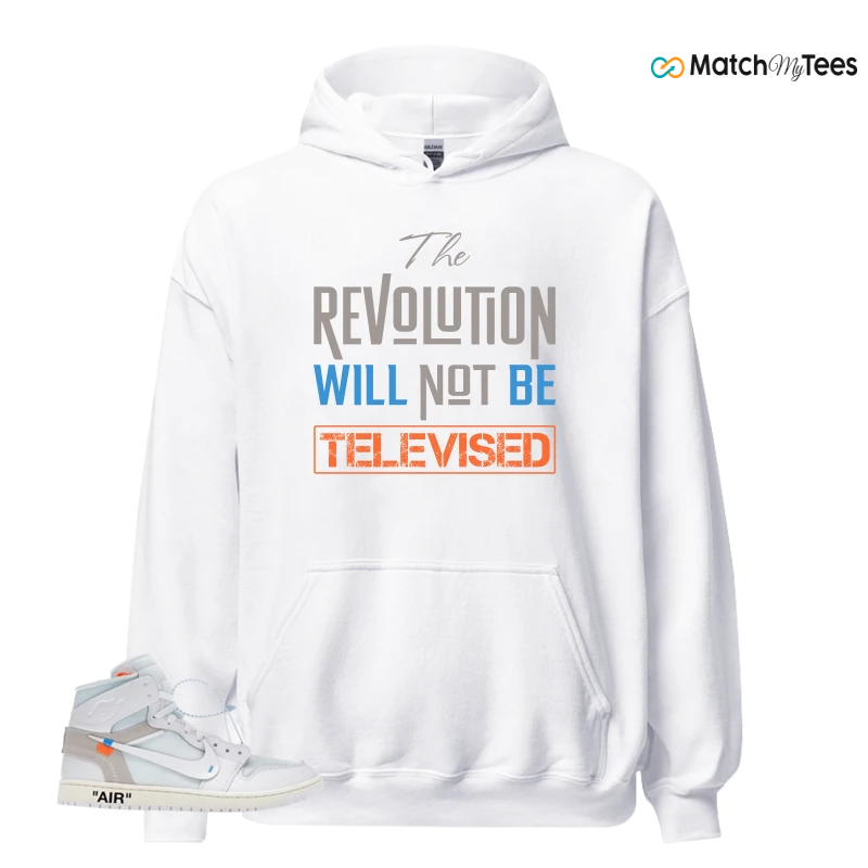 NEKE AIR JORDAN 1 RETRO HIGH OG VIRGIL ABLOH ARCHIVE ALASKA SNEAKER Matching Tees hoodie