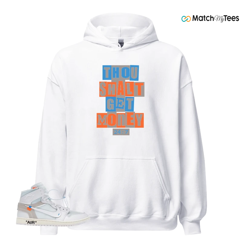 NEKE AIR JORDAN 1 RETRO HIGH OG VIRGIL ABLOH ARCHIVE ALASKA SNEAKER Matching Tees hoodie