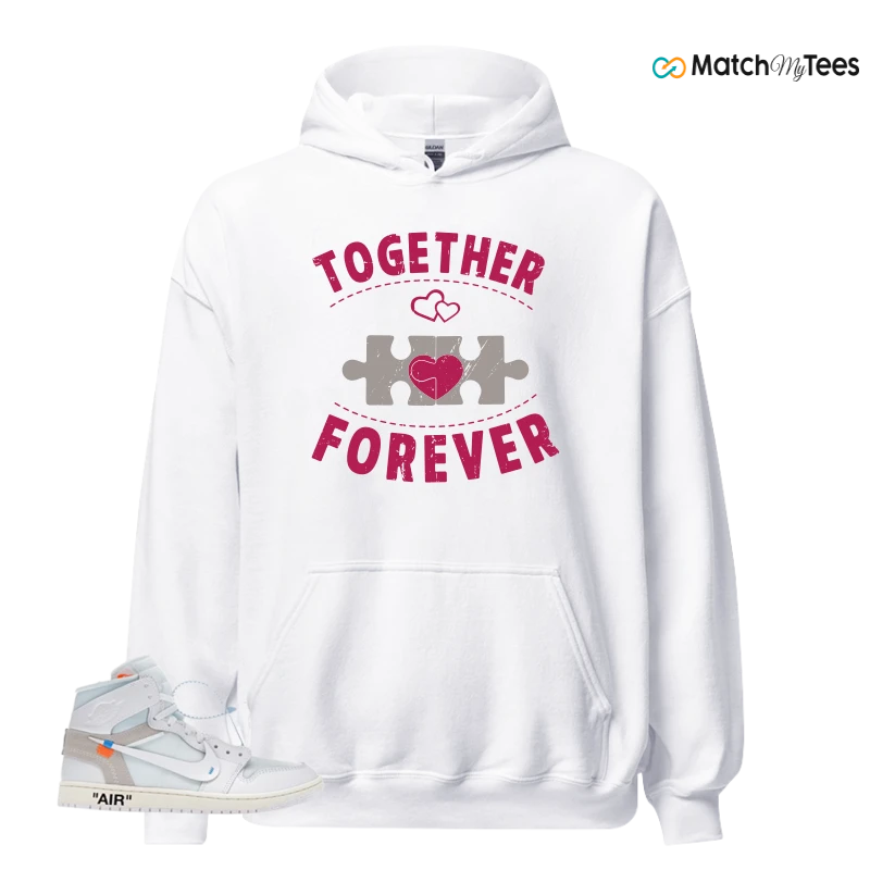 NEKE AIR JORDAN 1 RETRO HIGH OG VIRGIL ABLOH ARCHIVE ALASKA SNEAKER Matching Tees hoodie