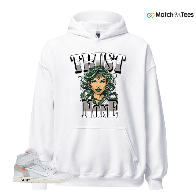 NEKE AIR JORDAN 1 RETRO HIGH OG VIRGIL ABLOH ARCHIVE ALASKA SNEAKER Matching Tees hoodie