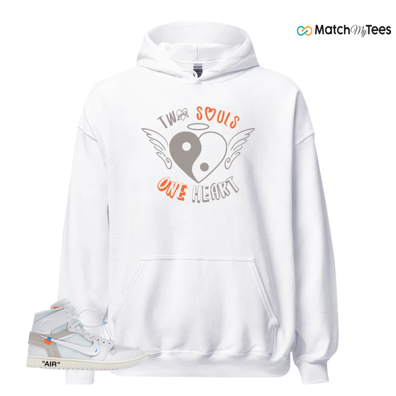 NEKE AIR JORDAN 1 RETRO HIGH OG VIRGIL ABLOH ARCHIVE ALASKA SNEAKER Matching Tees hoodie