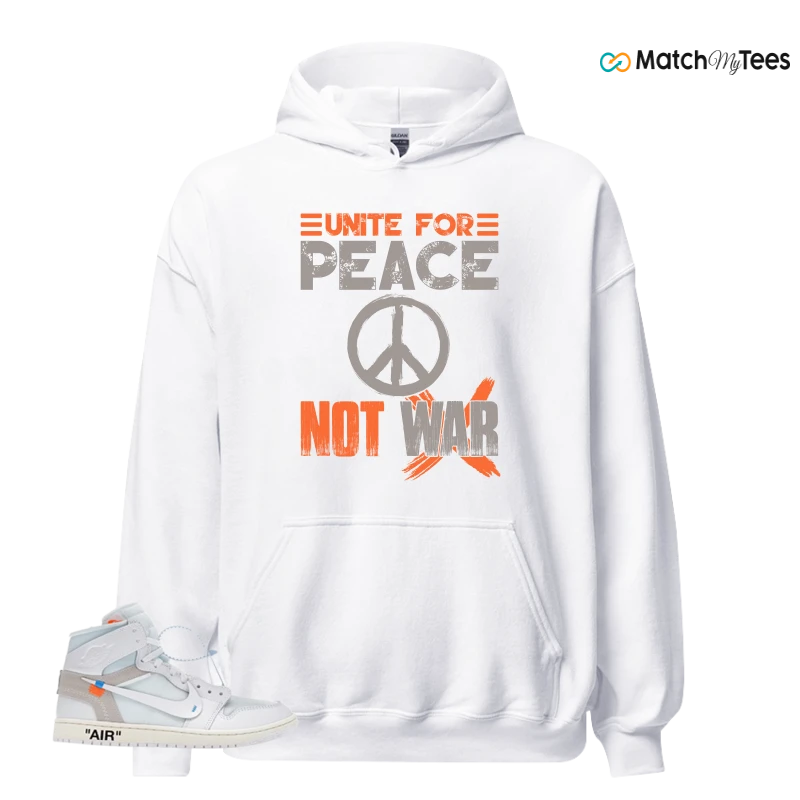 NEKE AIR JORDAN 1 RETRO HIGH OG VIRGIL ABLOH ARCHIVE ALASKA SNEAKER Matching Tees hoodie