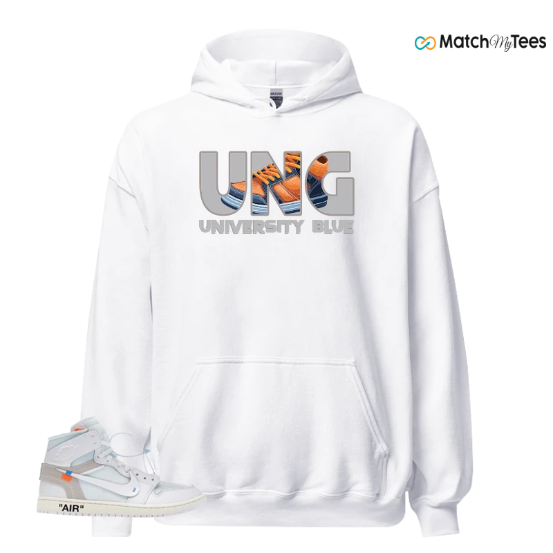 NEKE AIR JORDAN 1 RETRO HIGH OG VIRGIL ABLOH ARCHIVE ALASKA SNEAKER Matching Tees hoodie