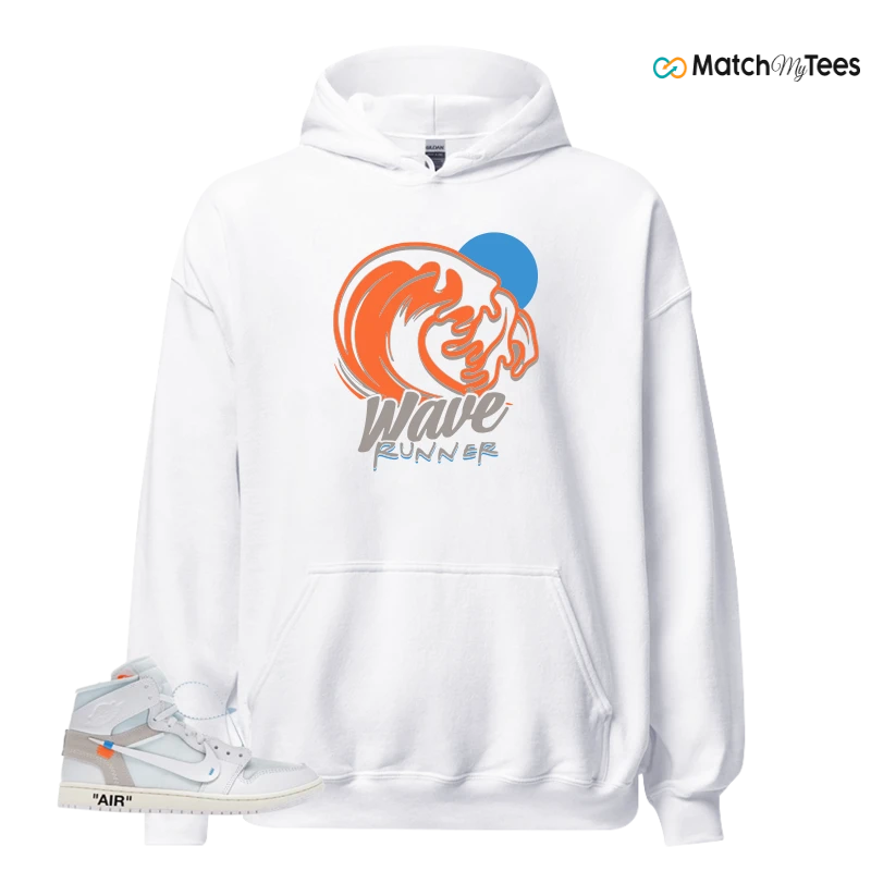 NEKE AIR JORDAN 1 RETRO HIGH OG VIRGIL ABLOH ARCHIVE ALASKA SNEAKER Matching Tees hoodie