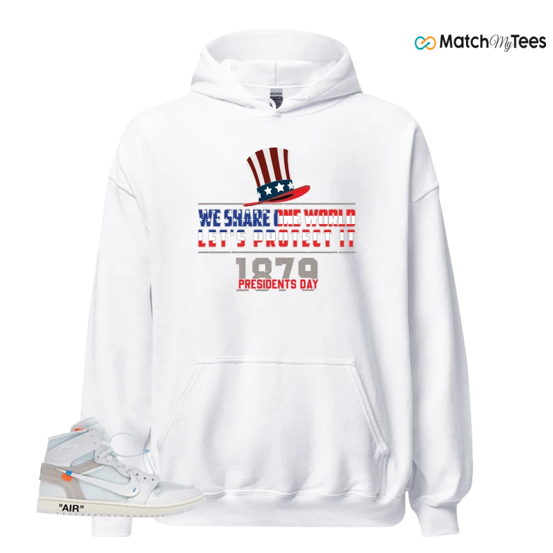 NEKE AIR JORDAN 1 RETRO HIGH OG VIRGIL ABLOH ARCHIVE ALASKA SNEAKER Matching Tees hoodie