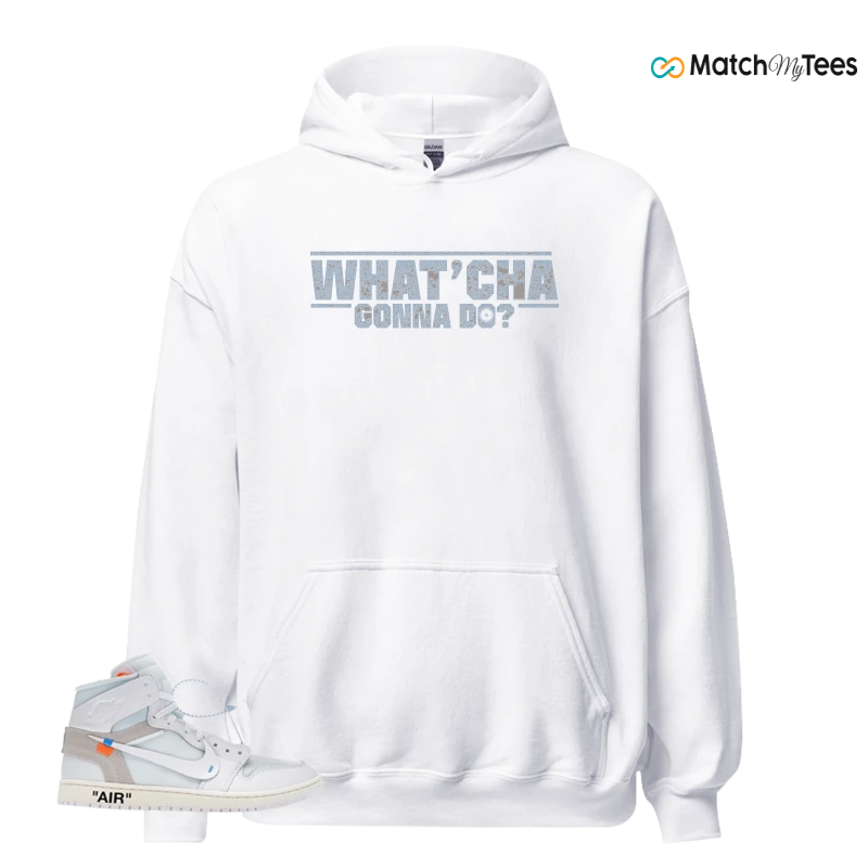 NEKE AIR JORDAN 1 RETRO HIGH OG VIRGIL ABLOH ARCHIVE ALASKA SNEAKER Matching Tees hoodie