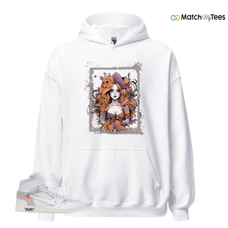 NEKE AIR JORDAN 1 RETRO HIGH OG VIRGIL ABLOH ARCHIVE ALASKA SNEAKER Matching Tees hoodie