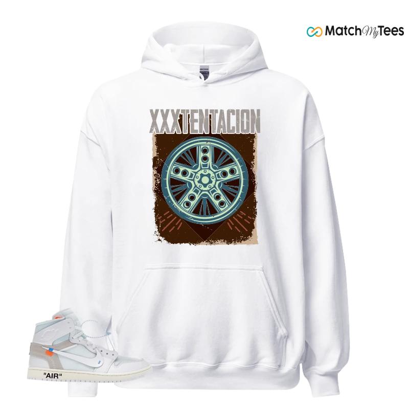 NEKE AIR JORDAN 1 RETRO HIGH OG VIRGIL ABLOH ARCHIVE ALASKA SNEAKER Matching Tees hoodie