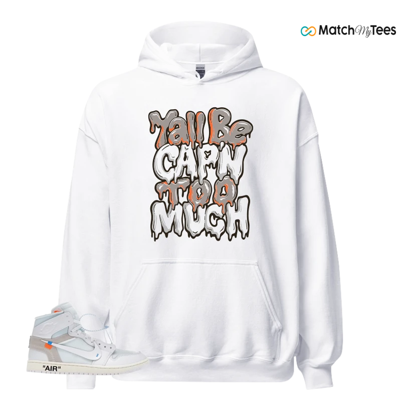 NEKE AIR JORDAN 1 RETRO HIGH OG VIRGIL ABLOH ARCHIVE ALASKA SNEAKER Matching Tees hoodie
