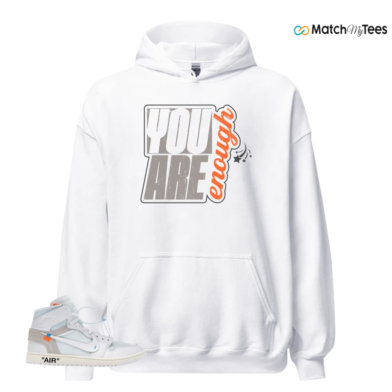 NEKE AIR JORDAN 1 RETRO HIGH OG VIRGIL ABLOH ARCHIVE ALASKA SNEAKER Matching Tees hoodie