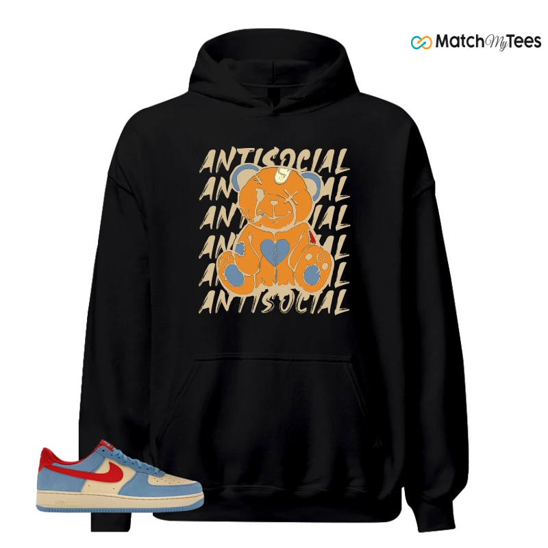 NIKE AIR FORCE 1 LOW '07 LV8 DORAEMON SNEAKER Matching Tees hoodie