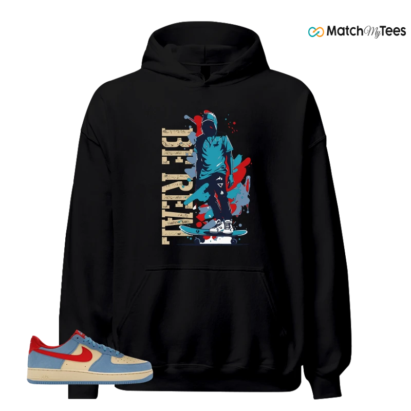 NIKE AIR FORCE 1 LOW '07 LV8 DORAEMON SNEAKER Matching Tees hoodie