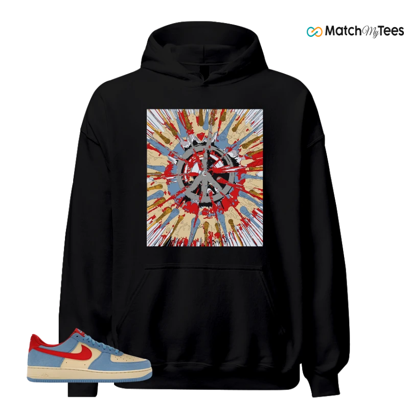NIKE AIR FORCE 1 LOW '07 LV8 DORAEMON SNEAKER Matching Tees hoodie