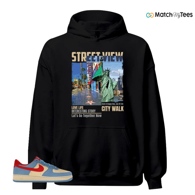 NIKE AIR FORCE 1 LOW '07 LV8 DORAEMON SNEAKER Matching Tees hoodie