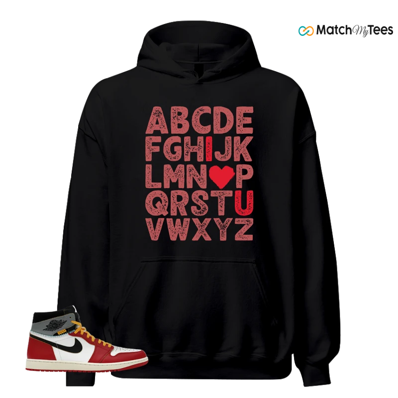 NIKE AIR JORDAN 1 HIGH X UNION LA SNEAKER Matching Tees hoodie
