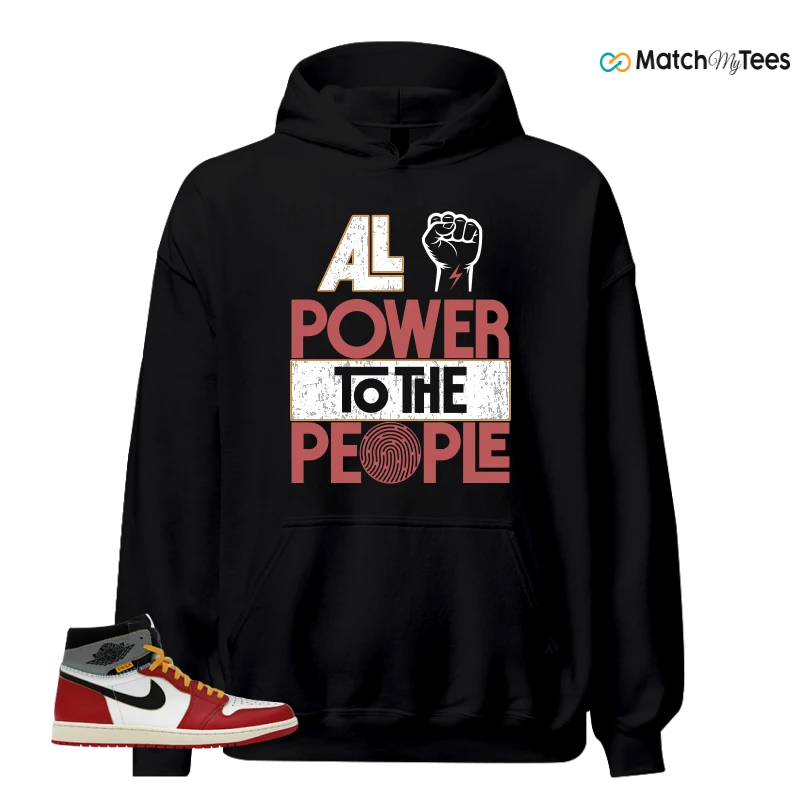 NIKE AIR JORDAN 1 HIGH X UNION LA SNEAKER Matching Tees hoodie