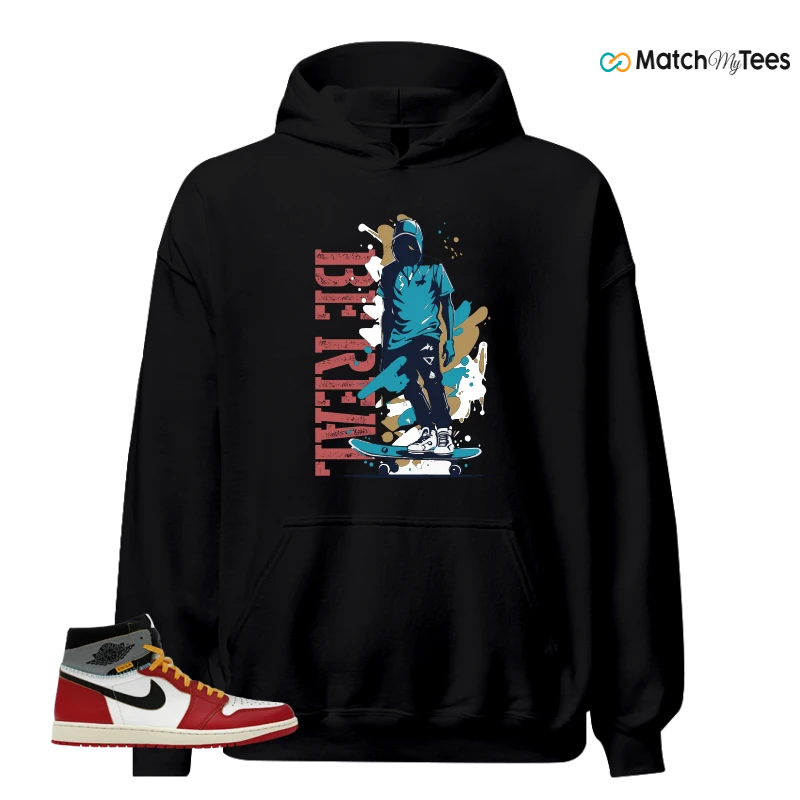 NIKE AIR JORDAN 1 HIGH X UNION LA SNEAKER Matching Tees hoodie
