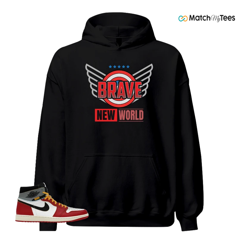NIKE AIR JORDAN 1 HIGH X UNION LA SNEAKER Matching Tees hoodie