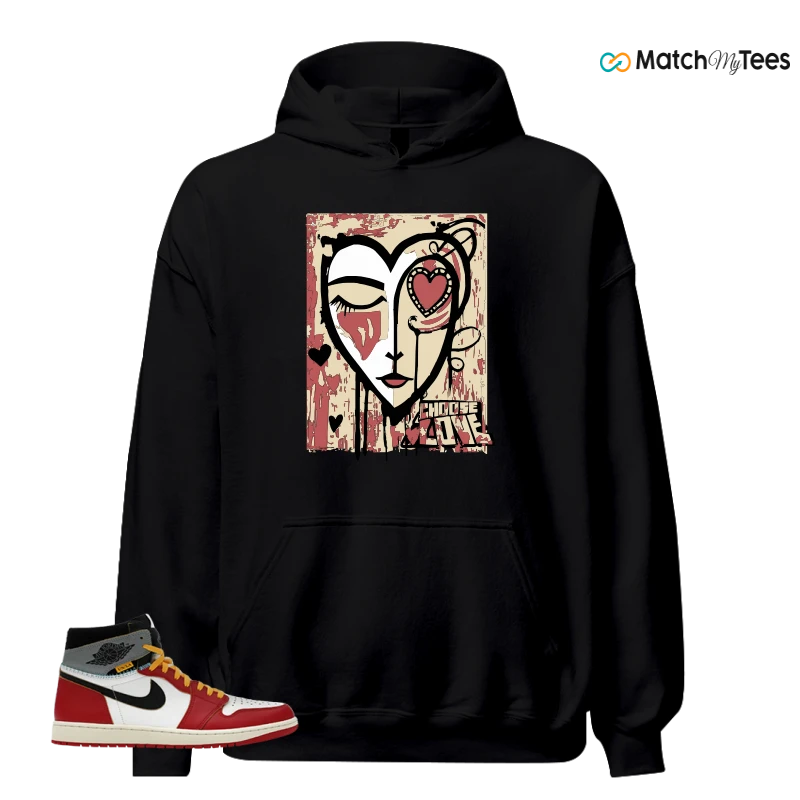 NIKE AIR JORDAN 1 HIGH X UNION LA SNEAKER Matching Tees hoodie
