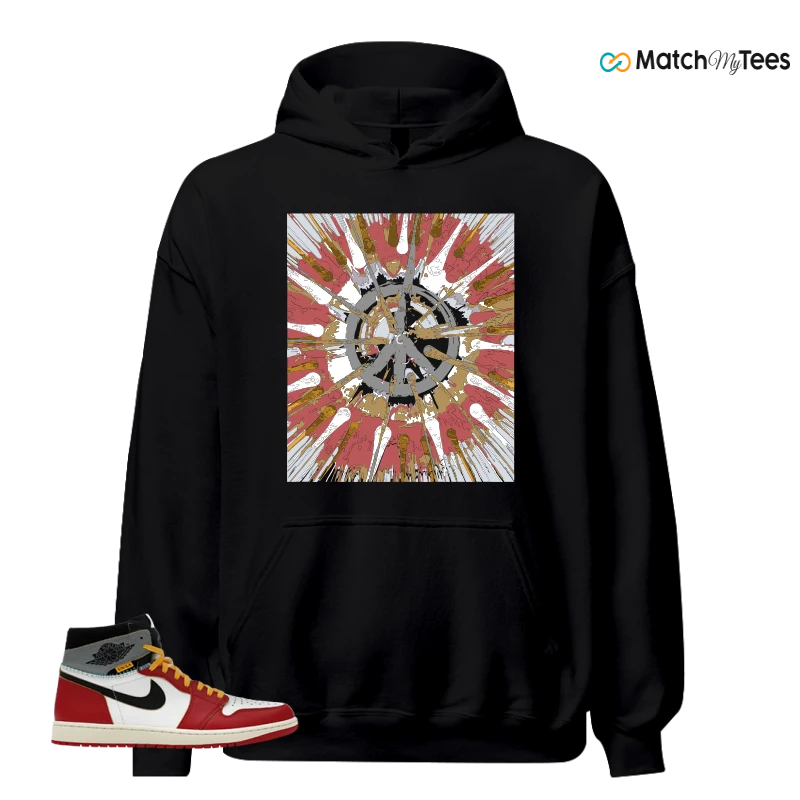 NIKE AIR JORDAN 1 HIGH X UNION LA SNEAKER Matching Tees hoodie