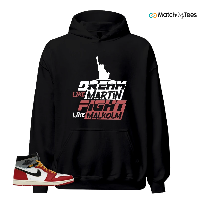 NIKE AIR JORDAN 1 HIGH X UNION LA SNEAKER Matching Tees hoodie