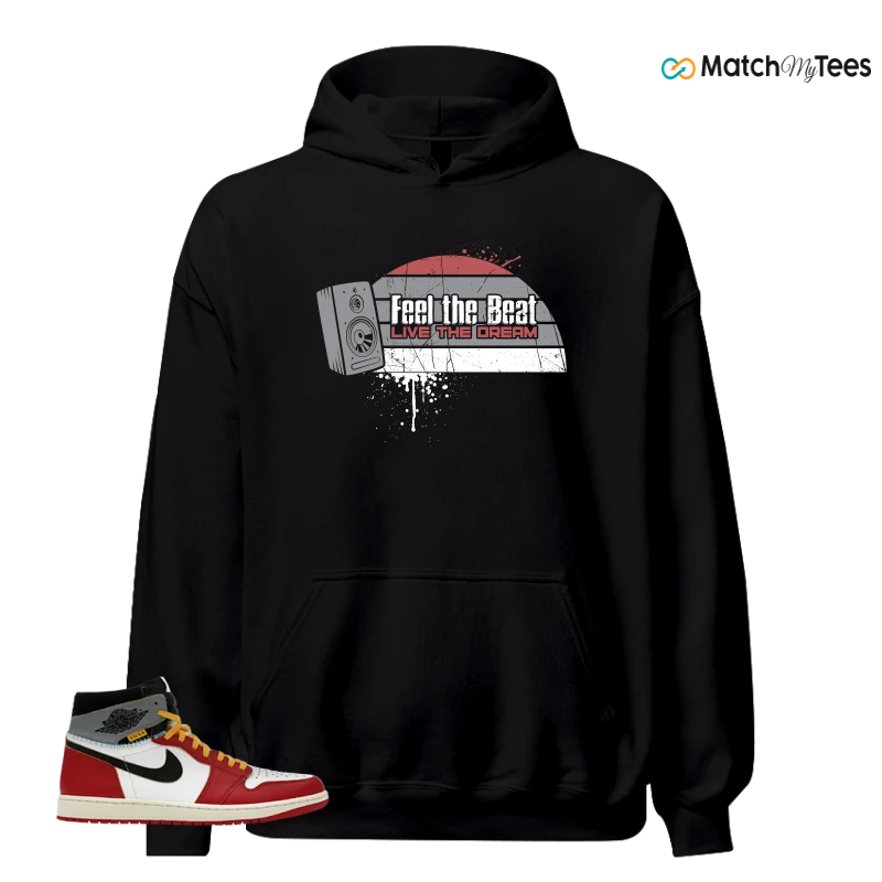 NIKE AIR JORDAN 1 HIGH X UNION LA SNEAKER Matching Tees hoodie