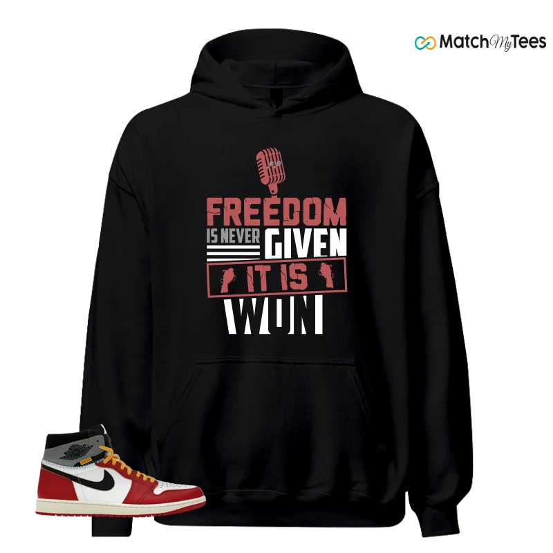 NIKE AIR JORDAN 1 HIGH X UNION LA SNEAKER Matching Tees hoodie