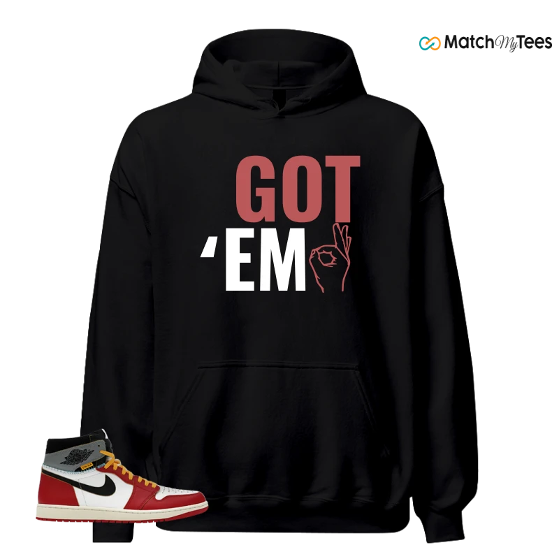 NIKE AIR JORDAN 1 HIGH X UNION LA SNEAKER Matching Tees hoodie