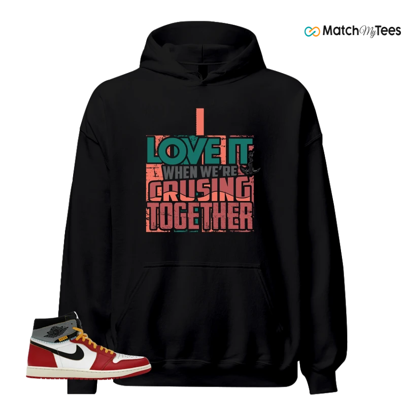 NIKE AIR JORDAN 1 HIGH X UNION LA SNEAKER Matching Tees hoodie
