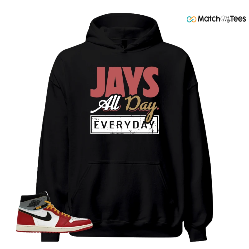 NIKE AIR JORDAN 1 HIGH X UNION LA SNEAKER Matching Tees hoodie