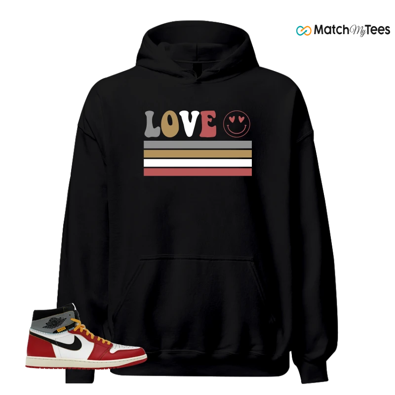 NIKE AIR JORDAN 1 HIGH X UNION LA SNEAKER Matching Tees hoodie