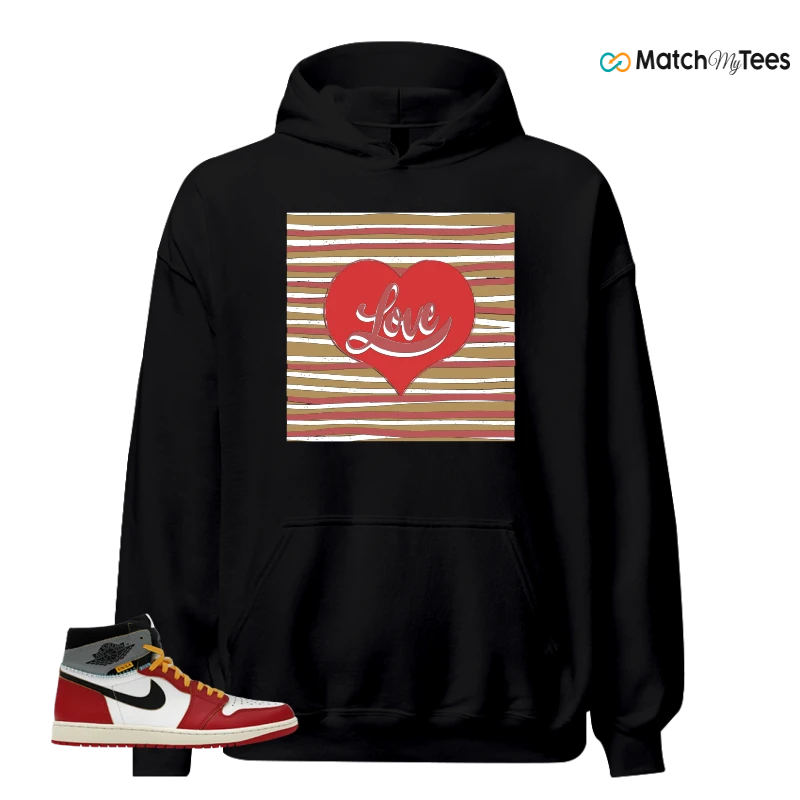 NIKE AIR JORDAN 1 HIGH X UNION LA SNEAKER Matching Tees hoodie