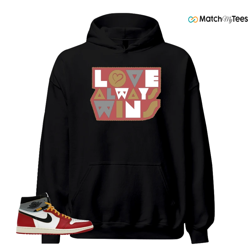 NIKE AIR JORDAN 1 HIGH X UNION LA SNEAKER Matching Tees hoodie