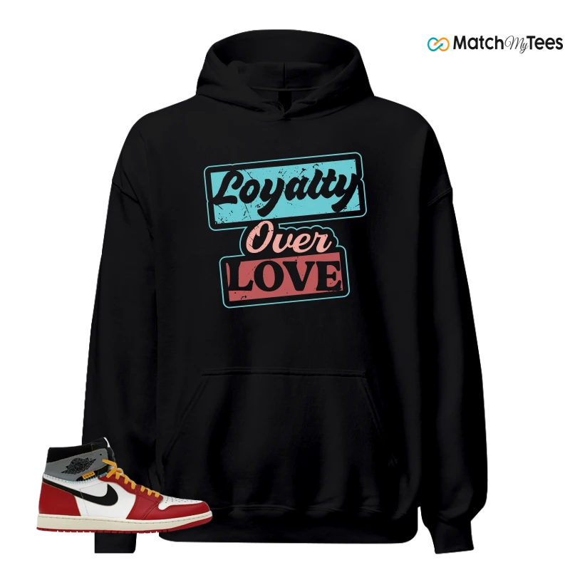 NIKE AIR JORDAN 1 HIGH X UNION LA SNEAKER Matching Tees hoodie