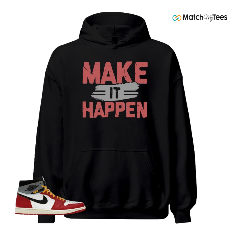 NIKE AIR JORDAN 1 HIGH X UNION LA SNEAKER Matching Tees hoodie