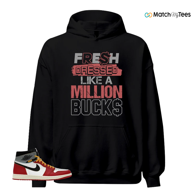 NIKE AIR JORDAN 1 HIGH X UNION LA SNEAKER Matching Tees hoodie