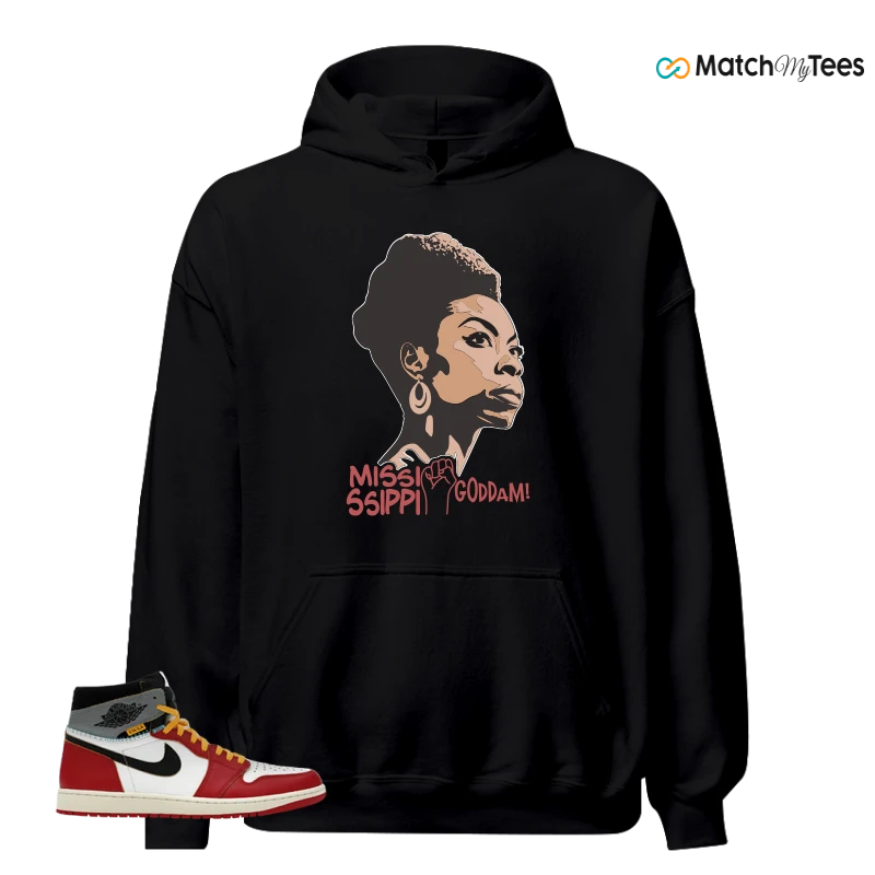 NIKE AIR JORDAN 1 HIGH X UNION LA SNEAKER Matching Tees hoodie