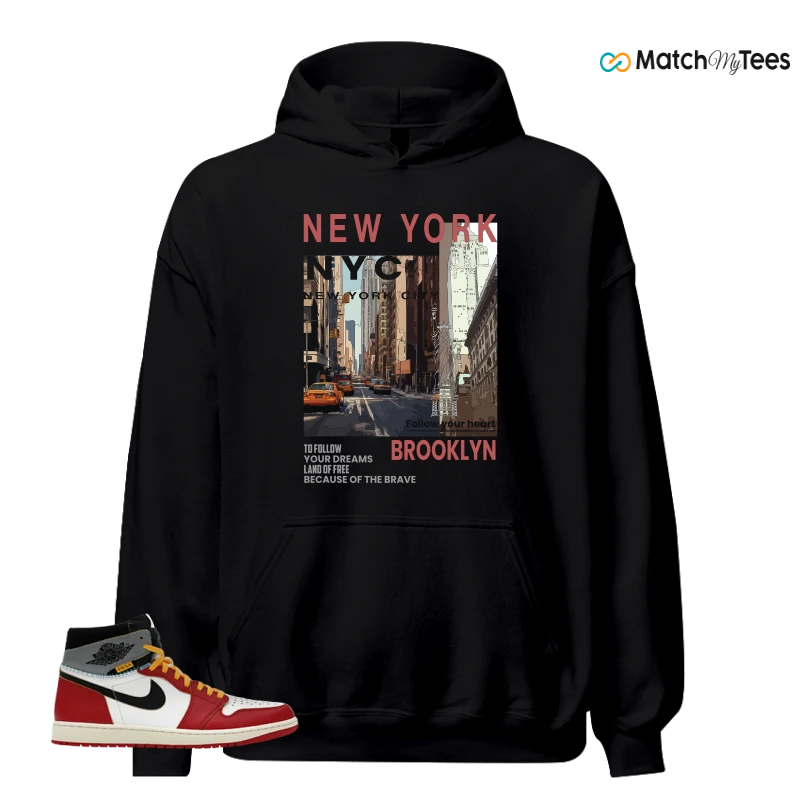 NIKE AIR JORDAN 1 HIGH X UNION LA SNEAKER Matching Tees hoodie
