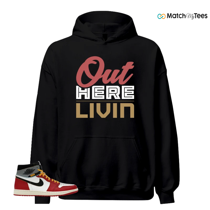NIKE AIR JORDAN 1 HIGH X UNION LA SNEAKER Matching Tees hoodie