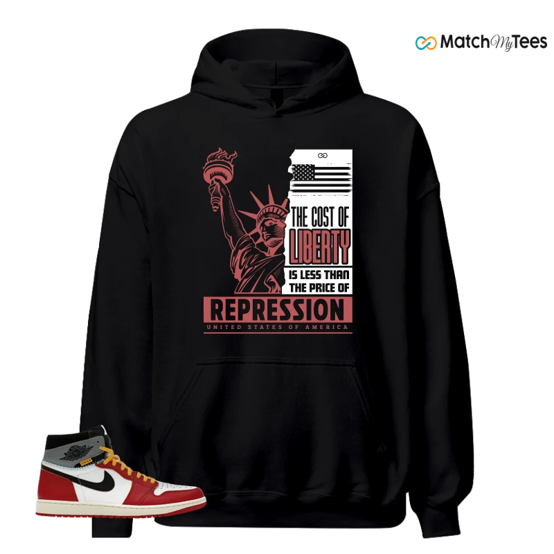 NIKE AIR JORDAN 1 HIGH X UNION LA SNEAKER Matching Tees hoodie