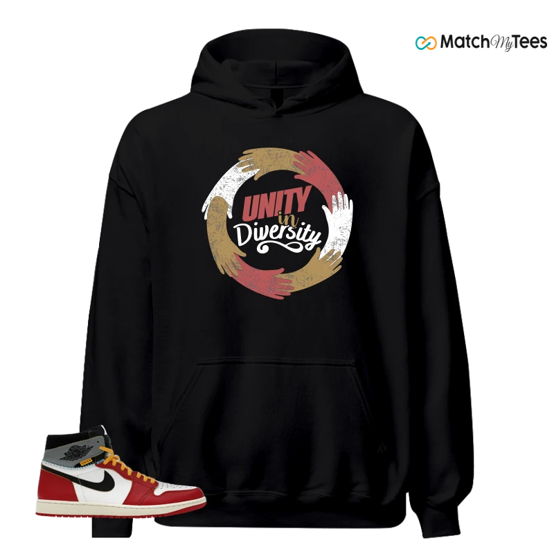 NIKE AIR JORDAN 1 HIGH X UNION LA SNEAKER Matching Tees hoodie