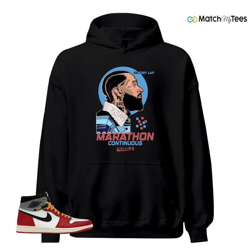 NIKE AIR JORDAN 1 HIGH X UNION LA SNEAKER Matching Tees hoodie
