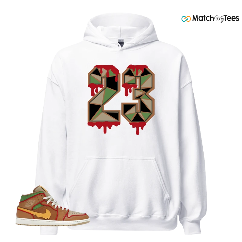 NIKE AIR JORDAN 1 MID SE CHEESEBURGER SNEAKER Matching Tees hoodie
