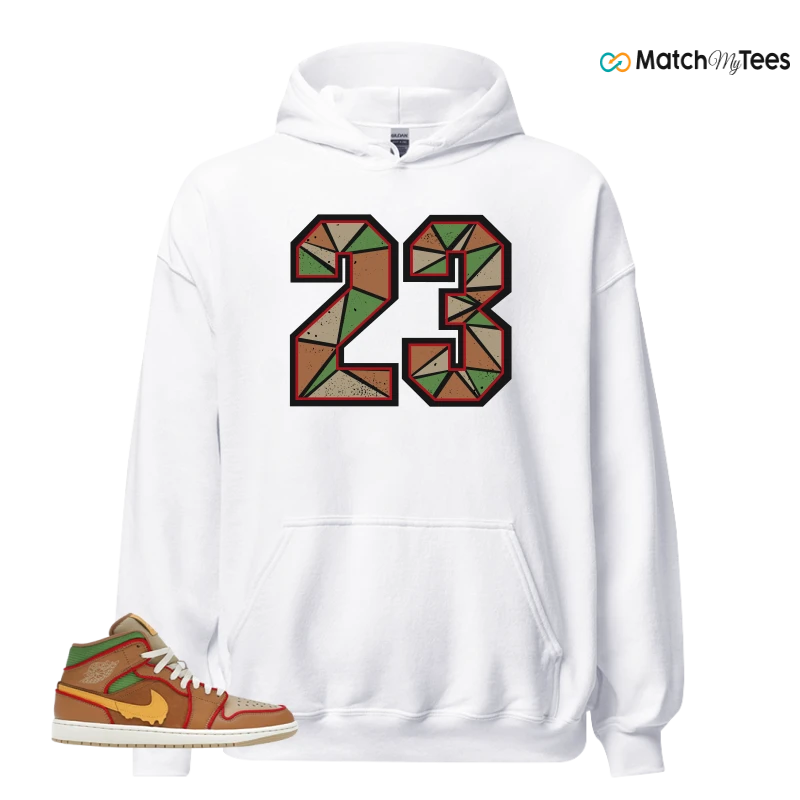 NIKE AIR JORDAN 1 MID SE CHEESEBURGER SNEAKER Matching Tees hoodie