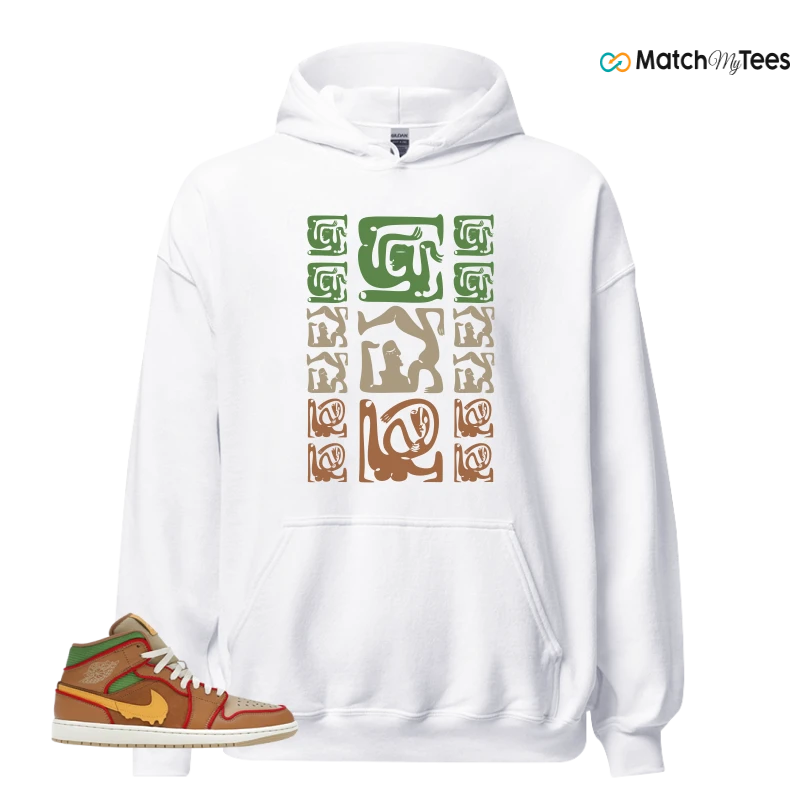 NIKE AIR JORDAN 1 MID SE CHEESEBURGER SNEAKER Matching Tees hoodie