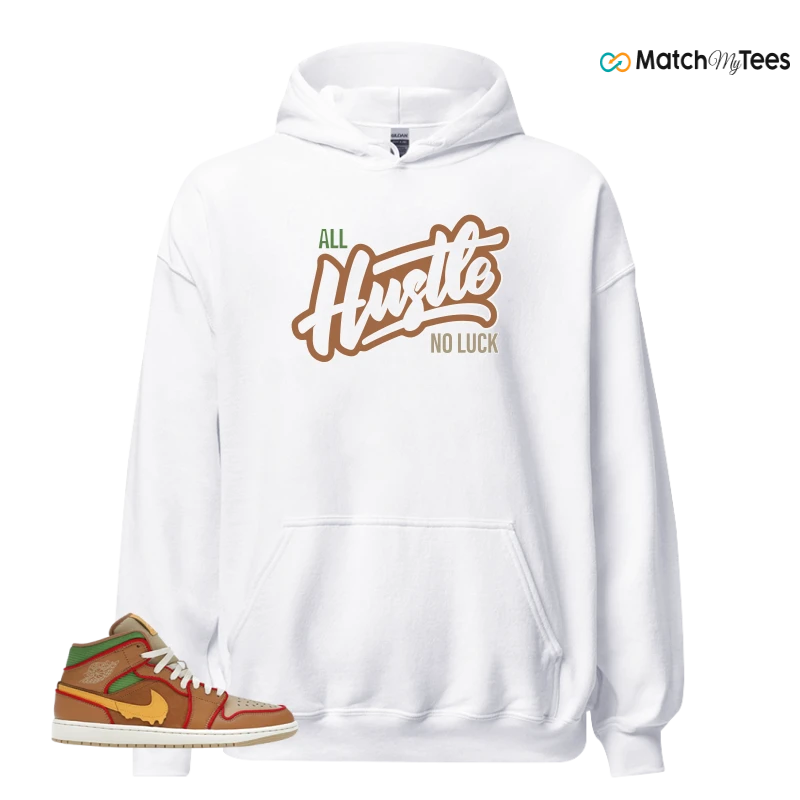 NIKE AIR JORDAN 1 MID SE CHEESEBURGER SNEAKER Matching Tees hoodie