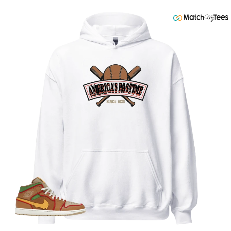 NIKE AIR JORDAN 1 MID SE CHEESEBURGER SNEAKER Matching Tees hoodie